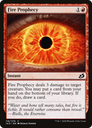 Fire Prophecy (IKO-116) [Ikoria: Lair of Behemoths] Foil