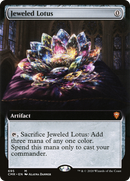 Jeweled Lotus (Extended Art) (CMR-695) [Commander Legends] Foil