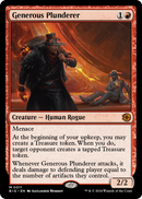 Generous Plunderer (BIG-011) [The Big Score] Foil