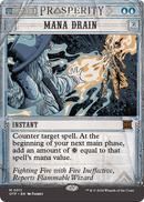Mana Drain (OTP-011) (Showcase) (Borderless) [Breaking News] Foil