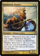 Battlewise Hoplite (THS-189) [Theros] Foil