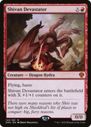 Shivan Devastator (PPDMU-143) [Promo Pack: Dominaria United Promos] Foil