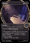 Murder (Showcase) (MKM-300) [Murders at Karlov Manor] Foil