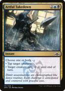 Artful Takedown (GRN-151) [Guilds of Ravnica] Foil