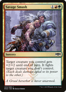 Savage Smash (RNA-203) [Ravnica Allegiance] Foil