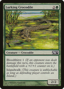 Lurking Crocodile (M12-184) [Magic 2012] Foil