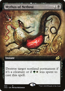 Mythos of Nethroi (Extended Art) (IKO-323) [Ikoria: Lair of Behemoths] Foil