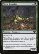 Toxic Scorpion (VOW-224) [Innistrad: Crimson Vow] Foil