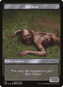 Walker (Bicycle Girl // Well Walker) Double-sided Token (SLD-148) [Secret Lair Drop] Foil