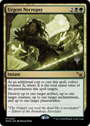 Urgent Necropsy (PPMKM-240) [Promo Pack: Murders at Karlov Manor Promos]