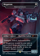 Megatron - Blightsteel Colossus (SLD-1079) (Borderless) [Secret Lair Drop] Foil