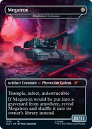 Megatron - Blightsteel Colossus (SLD-1079) (Borderless) [Secret Lair Drop] Foil