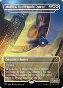 Mothra, Supersonic Queen - Luminous Broodmoth (IKO-371) (Borderless) [Ikoria: Lair of Behemoths]