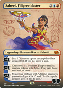 Saheeli, Filigree Master (Borderless) (BRO-294) [The Brothers' War] Foil
