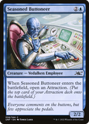 Seasoned Buttoneer (UNF-058) [Unfinity] Foil