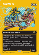 Bulwark Ox (Borderless) (First-Place Foil) (DFT-532) [Aetherdrift] Foil