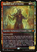 Klothys, God of Destiny (Showcase) (THB-268) [Theros Beyond Death] Foil