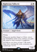 Righteous Valkyrie (PPKHM-24P) [Promo Pack: Kaldheim Promos] Foil