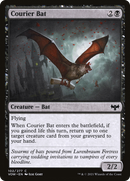 Courier Bat (VOW-102) [Innistrad: Crimson Vow] Foil