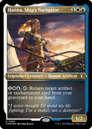 Hanna, Ship's Navigator (Foil Etched) (CMM-580) [Commander Masters] Foil