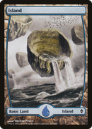 Island (237) - Full Art (ZEN-237) [Zendikar] Foil