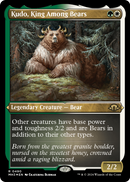 Kudo, King Among Bears (Foil Etched) (MH3-490) [Modern Horizons 3] Foil