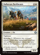 Dalkovan Packbeasts (TDM-007) [Tarkir: Dragonstorm] Foil