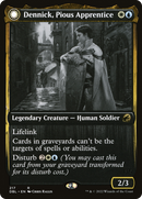 Dennick, Pious Apprentice (DBL-217) [Innistrad: Double Feature] Foil