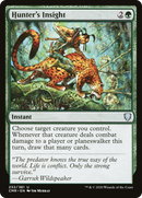 Hunter's Insight (CMR-232) [Commander Legends] Foil