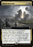 Doom Foretold (Extended Art) (ELD-378) [Throne of Eldraine] Foil
