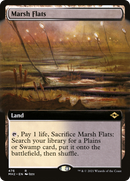 Marsh Flats (Extended Art) (MH2-476) [Modern Horizons 2] Foil