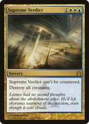 Supreme Verdict (RTR-201) [Return to Ravnica] Foil