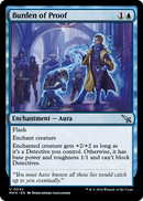 Burden of Proof (MKM-042) [Murders at Karlov Manor] Foil