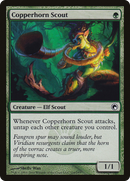 Copperhorn Scout (SOM-116) [Scars of Mirrodin] Foil