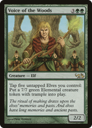 Voice of the Woods (EVG-014) [Duel Decks: Elves vs. Goblins] Foil