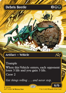 Debris Beetle (Borderless) (First-Place Foil) (DFT-530) [Aetherdrift] Foil