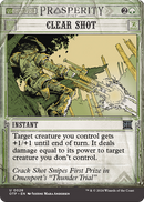 Clear Shot (OTP-028) (Showcase) (Borderless) [Breaking News]