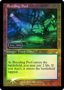 Breeding Pool (Retro Frame) (Serial Numbered) (RVR-399) [Ravnica Remastered] Foil