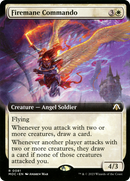 Firemane Commando (Extended Art) (MOC-081) [March of the Machine Commander] Foil