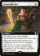 Immovable Rod (Extended Art) (AFC-276) [Forgotten Realms Commander]