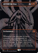 All Will Be One (Oil Slick Raised Foil) (ONE-352) (Borderless) [Phyrexia: All Will Be One] Foil