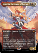 Aurelia, Exemplar of Justice (Anime Borderless) (RVR-436) [Ravnica Remastered] Foil