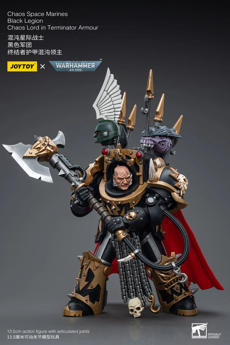 Joytoy: Black Legion Chaos Lord in Terminator Armour