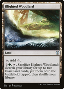 Blighted Woodland (ZNC-121) [Zendikar Rising Commander]