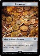 Treasure // Food (0009) Double-Sided Token (LTR-12 // 9) [The Lord of the Rings: Tales of Middle-earth] Foil