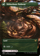 Darkbore Pathway (Borderless) (KHM-292) (Showcase) [Kaldheim] Foil