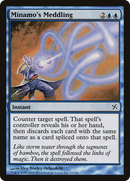 Minamo's Meddling (BOK-042) [Betrayers of Kamigawa] Foil