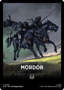 Mordor Theme Card (LTR-003) [The Lord of the Rings: Tales of Middle-earth]