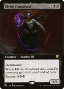 Elvish Dreadlord (Extended Art) (CMR-647) [Commander Legends]