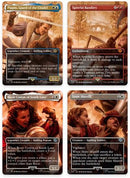 The Scouring of the Shire Scene [Set of 4] (LTR-438-441) [The Lord of the Rings: Tales of Middle-earth] Foil